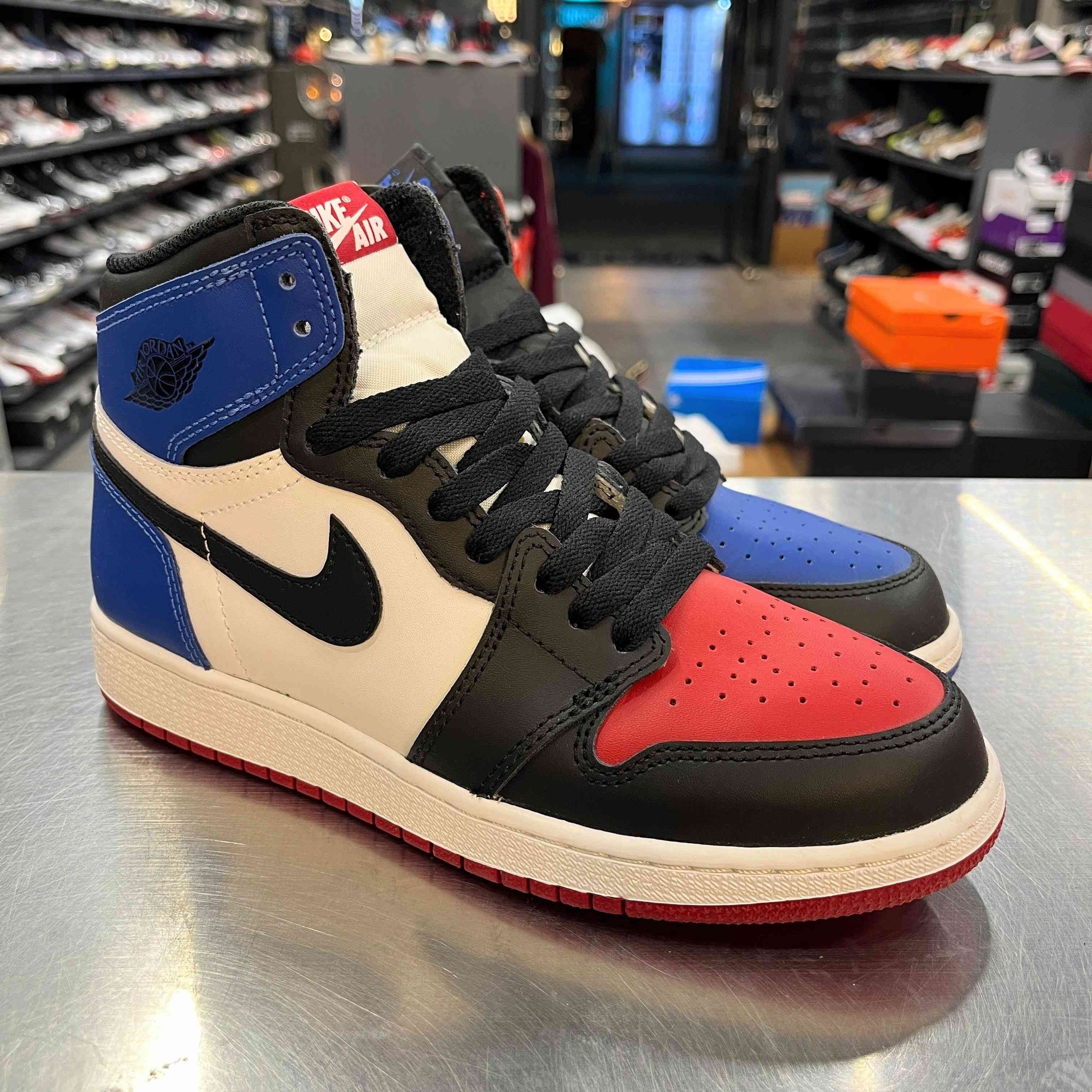 【US6Y】 AIR JORDAN 1 RETRO HIGH OG BG TOP3 575441-026 【USED】
