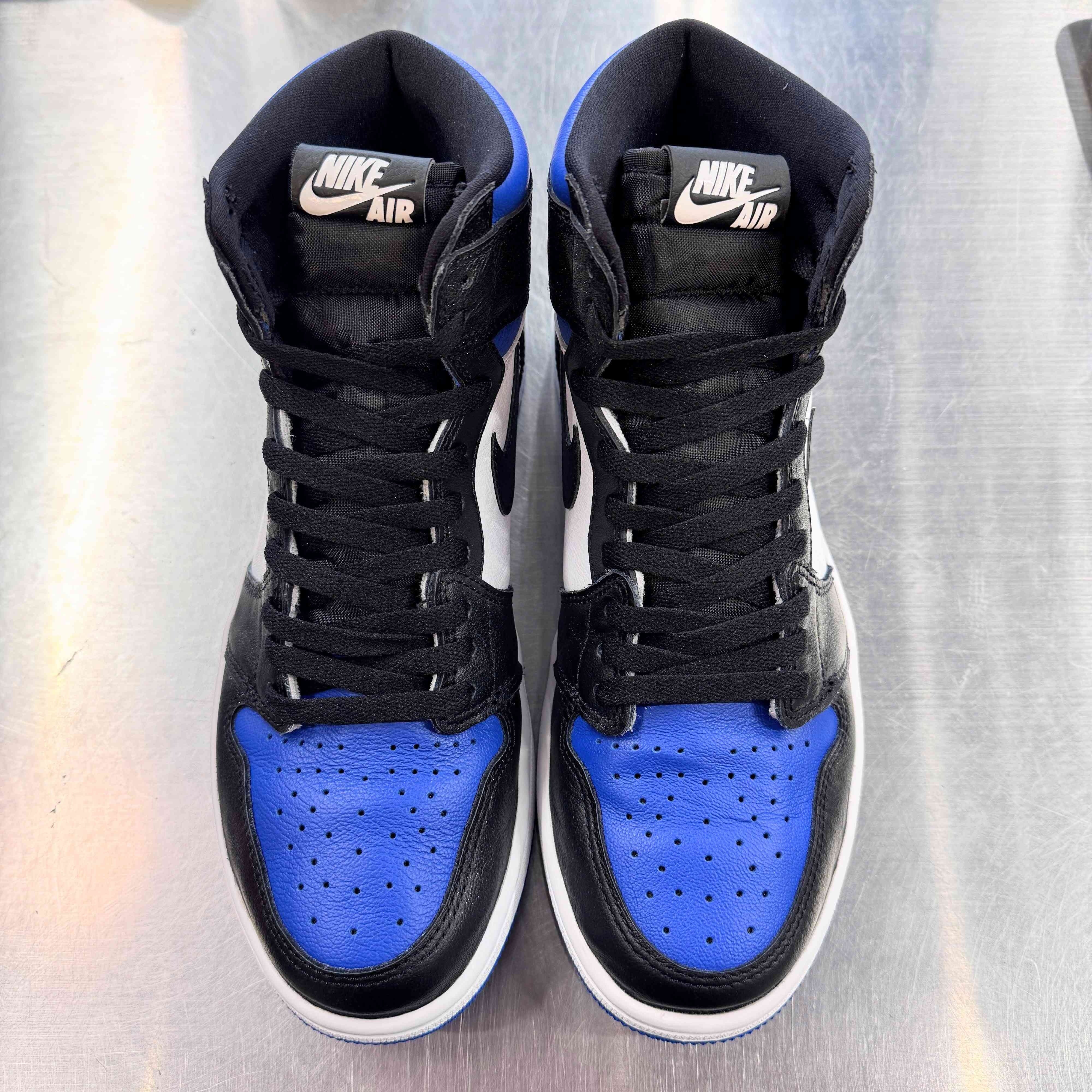 【US9.5】 AIR JORDAN 1 RETRO HIGH OG ROYAL TOE 555088-041 【USED】