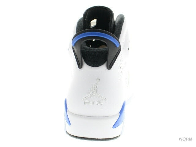 【US8.5】 AIR JORDAN 6 RETRO SPORT BLUE 384664-107 【DS】