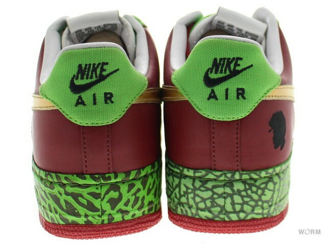 【US10】 NIKE AIR FORCE 1 LOW SUPREME I/O QUESTLOVE 318931-671 【DS】