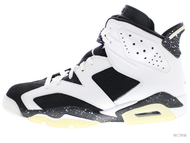 【US8】 AIR JORDAN 6 RETRO OREO 384664-101 【DS】