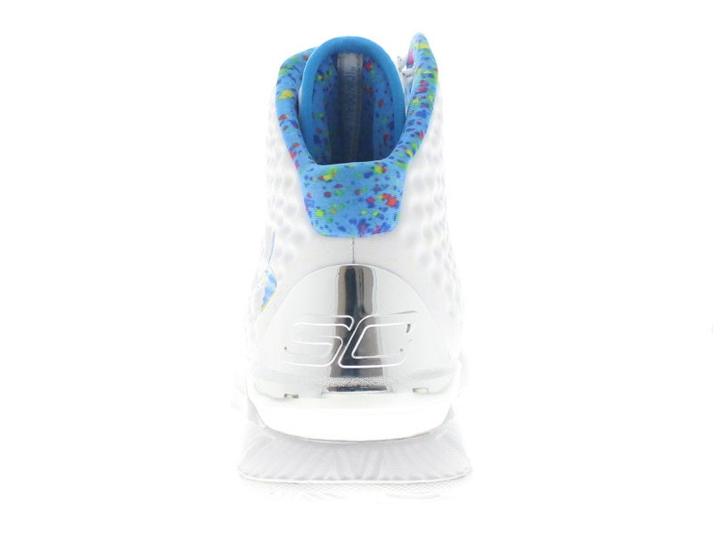 【US9.5】 UNDER ARMOUR UA CURRY 1 SPLASH PARTY 3026050-100 【DS】