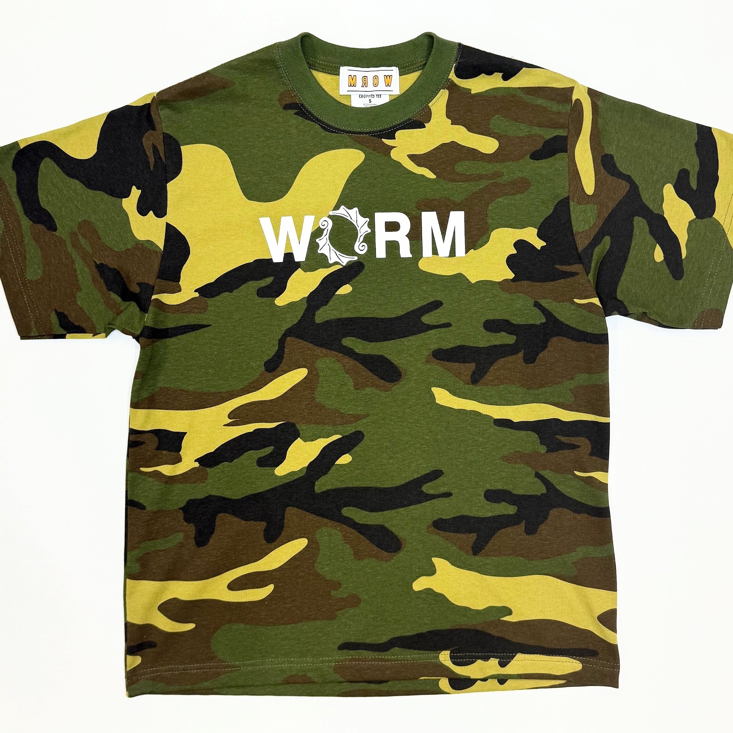 WORM LOGO T-SHIRT CAMO XXL