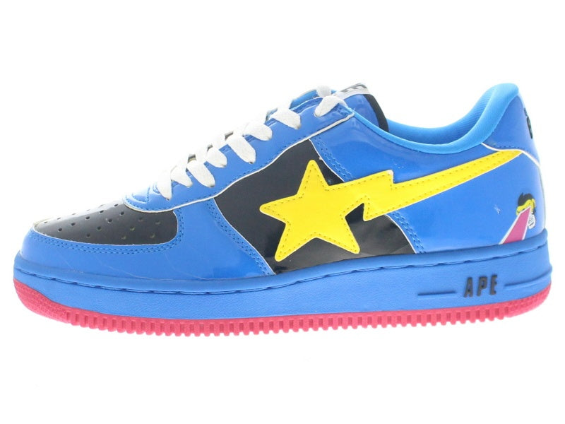 【US9】 A BATHING APE BAPESTA LOW MARVEL Cyclopes 【DS】