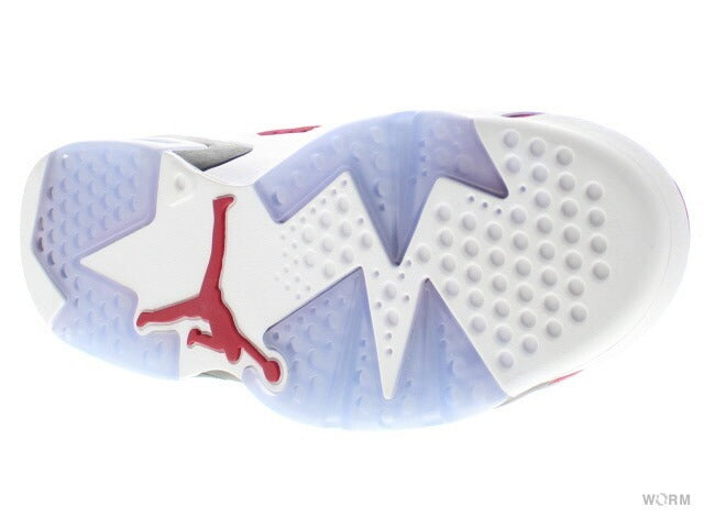 【US9】 AIR JORDAN 6 RETRO Carmine 384664-160 【DS】