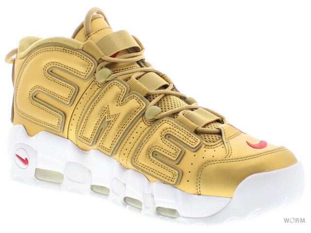 【US9.5】 NIKE AIR MORE UPTEMPO SUPREME 902290-700 【DS】