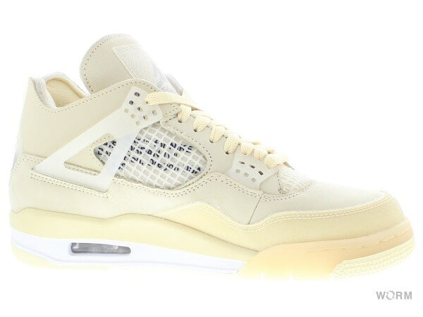 【US9.5】 WMNS AIR JORDAN 4 SP OFF WHITE CV9388-100 【DS】