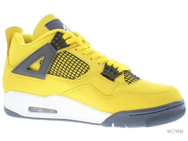 【US8】 AIR JORDAN 4 RETRO Lightning CT8527-700 【DS】