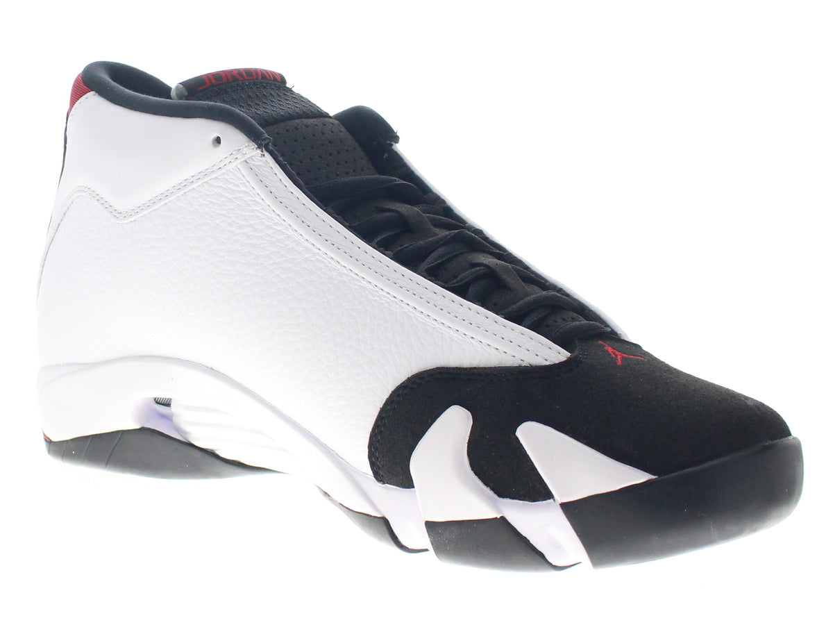【US9.5】 AIR JORDAN 14 RETRO BLACK TOE 487471-160 【DS】