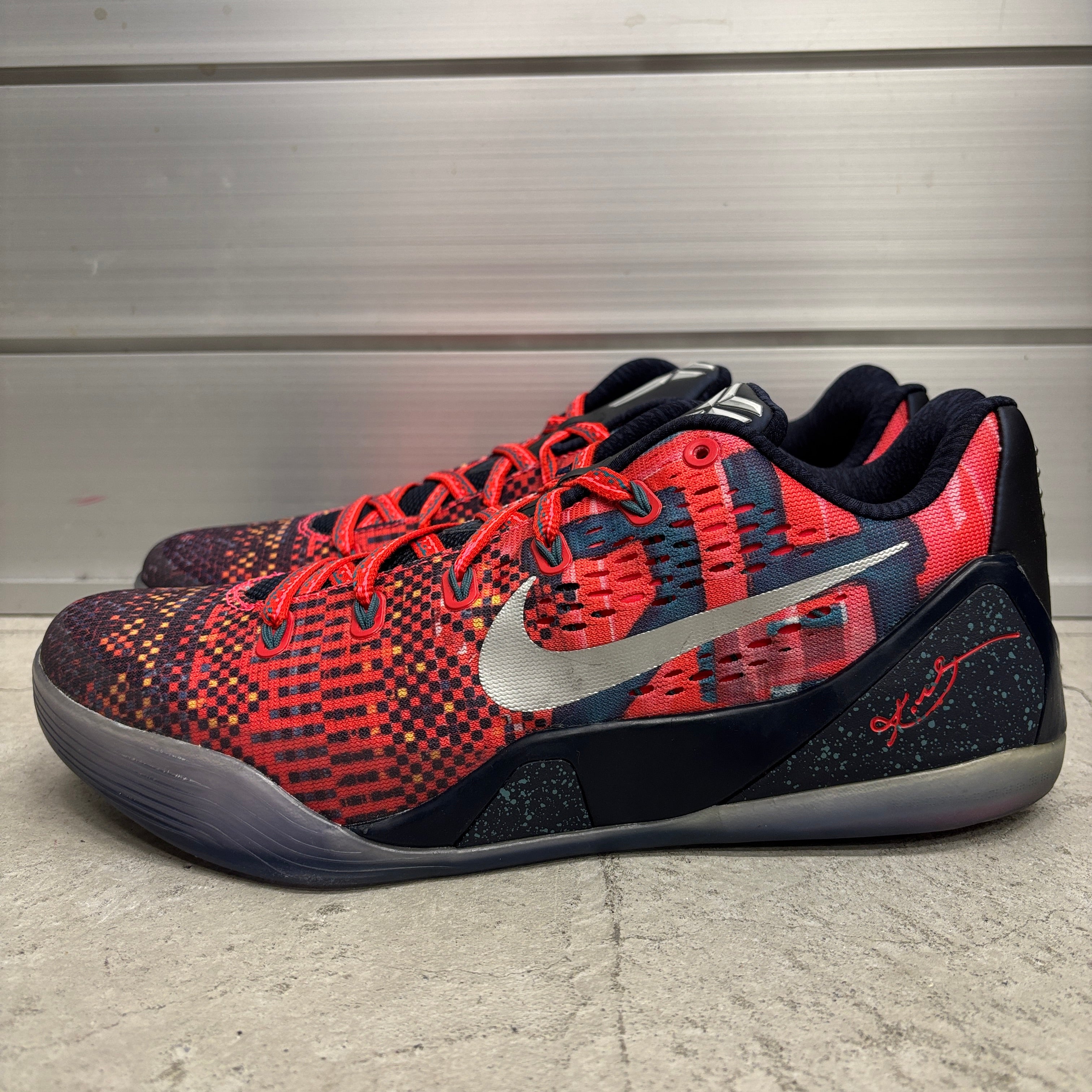 【US10】KOBE 9 EM PREMIUM 669630-604【USED】