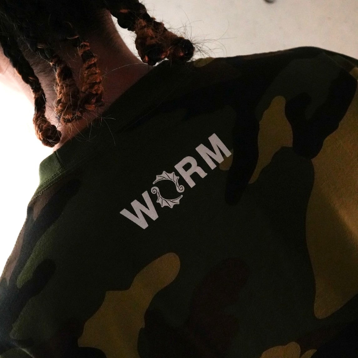 WORM LOGO T-SHIRT CAMO