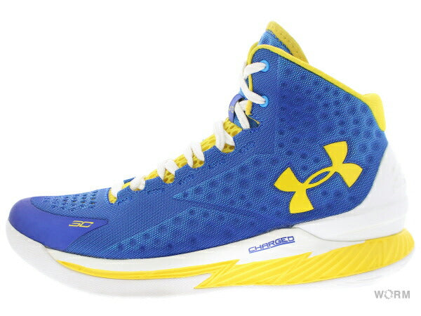 UNDER ARMOR CURRY 1 1258723-402 try/txi/equipe royal Under Armor Curry [DS]