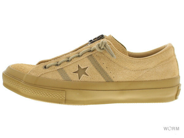 CONVERSE STAR&amp;BARS CENTERZIP SUEDE OX 1cl753 coyote Coyote center zip suede [DS]