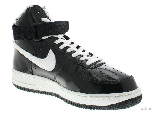 27.5cm NIKE AIR FORCE 1 SHEED 302640-011 black/white(patent) Nike Air Force Seed [DS]
