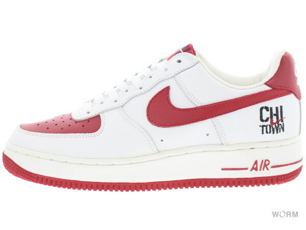 NIKE AIR FORCE 1 "CHI TOWN" 306353-162 white/varsity red (chi town) Nike Air Force [DS]