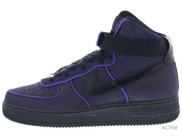 29cm NIKE AIR FORCE 1 HIGH '07 315121-017 black/black-court purple Nike Air Force High [DS]