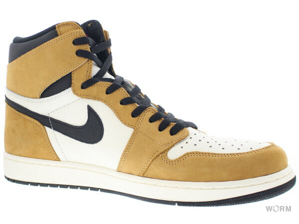 AIR JORDAN 1 RETRO HIGH OG "ROOKIE OF THE YEAR" 555088-700 golden harvest/black-sail Air Jordan retro high rrookie of the year [DS]
