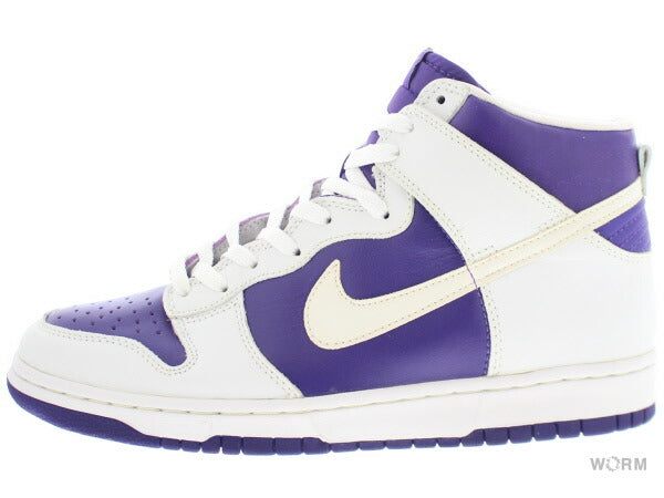 NIKE DUNK HIGH LE "1999" 630335-511 varsity purple/white Nike Dunk High [DS]