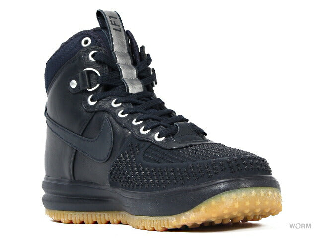 NIKE LUNAR FORCE 1 DUCKBOOT 805899-400 dark obsidian/dark bsidian Nike Lunar Force duck boots [DS]