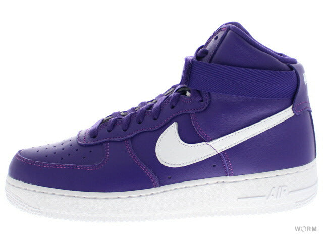 NIKE AIR FORCE 1 HIGH RETRO QS 823297-500 purple/purple-white Nike Air Force High [DS]