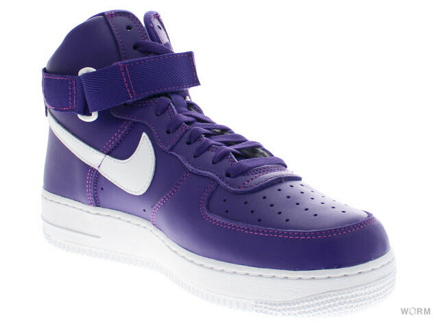 NIKE AIR FORCE 1 HIGH RETRO QS 823297-500 purple/purple-white Nike Air Force High [DS]