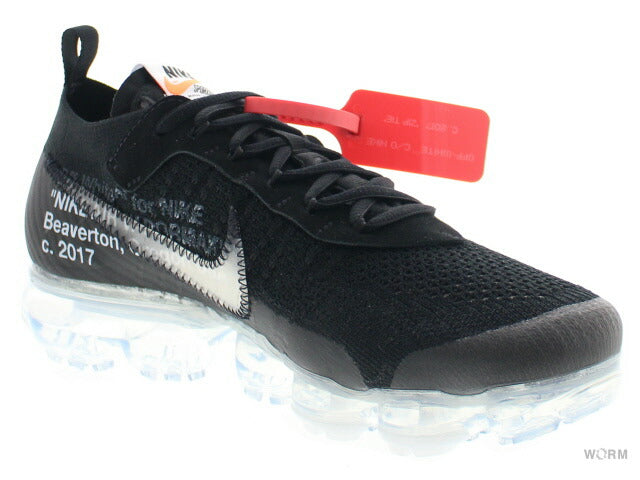 THE 10: NIKE AIR VAPORMAX FK "OFF-WHITE" aa3831-002 black/clear-total orange Air Vapormax Flyknit [DS]
