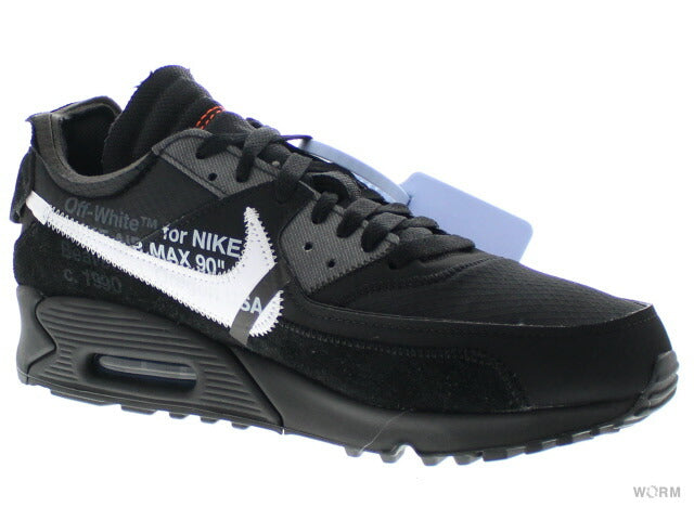 THE 10: NIKE AIR MAX 90 "OFF-WHITE" aa7293-001 black/black-cone-white Nike Air Max Off-White [DS]