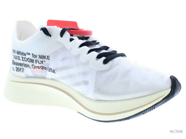 THE 10: NIKE ZOOM FLY "OFF-WHITE" aj4588-100 white/white-muslin Nike Zoom Fly [DS]