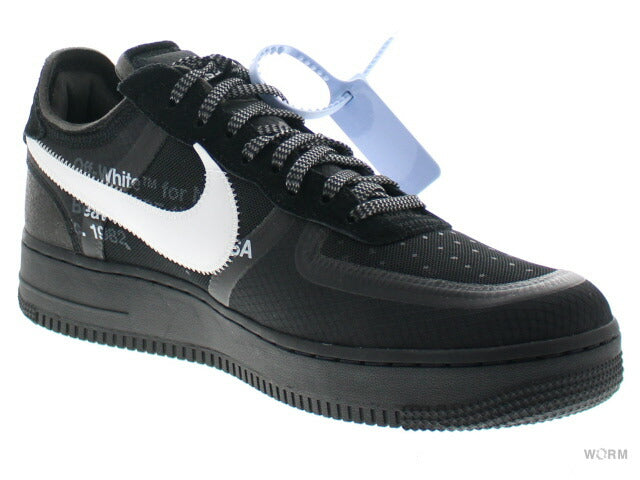 THE 10:NIKE AIR FORCE 1 LOW "OFF-WHITE" ao4606-001 black/white-cone-black Nike Air Force Off-White [DS]