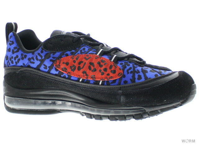 NIKE W AIR MAX 98 PRM bv1978-001 black/habanero red-racer blue Nike Women's Air Max [DS]