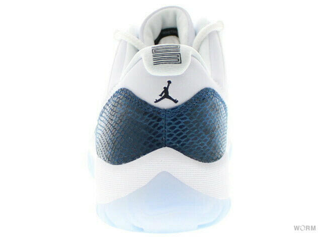 AIR JORDAN 11 RETRO LOW LE "SNAKESKIN" cd6846-102 white/black-navy エア ジョーダン レトロ ロー スネークスキン 【DS】-WORM TOKYO-WORM TOKYO WEB STORE-100% Authentic Sneakers