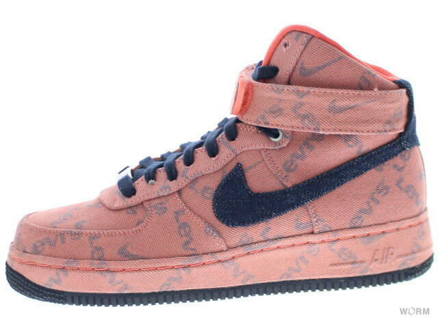 NIKE AIR FORCE 1 HIGH LEVI'S "EXCLUSIVE DENIM" cv0672-844 magic ember/denim-obsidian Nike Air Force High Levi's [DS]