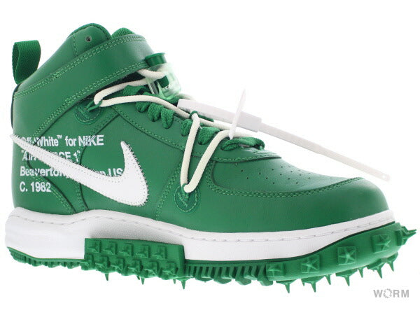 NIKE AIR FORCE 1 MID SP LTHR "OFF-WHITE" dr0500-300 pine green/white-white Nike Air Force Mid Off-White [DS]