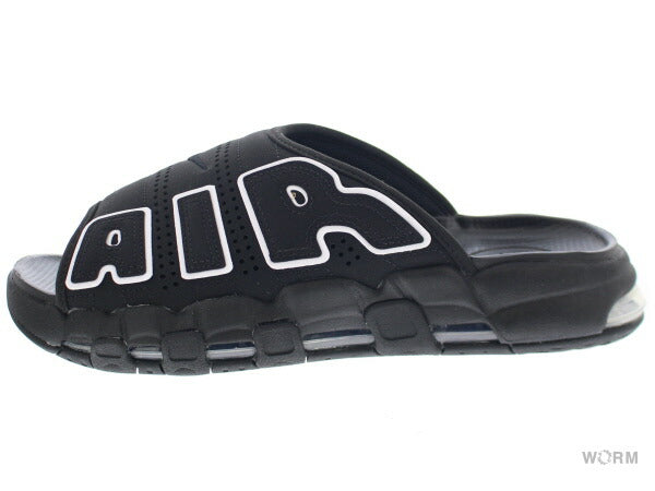 NIKE AIR MORE UPTEMPO SLIDE dv2132-001 black/white-black-clear Nike Air More Uptempo Slide [DS]