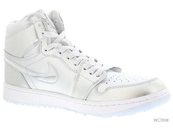 26.5cm AIR JORDAN 1 HIGH G NRG FD6815-001 metallic silver/argent metal